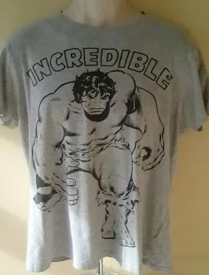 Buy THE INCREDIBLE HULK Retro T Shirt, Size L Adults • 4.99£