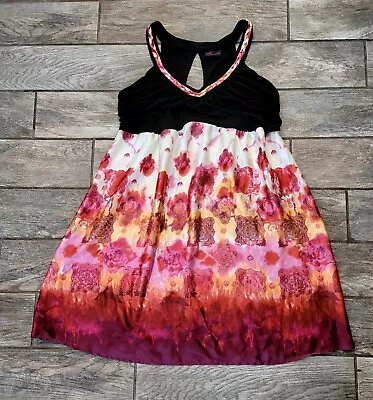 Buy Torrid Multicolored Sleeveless Skater Dress Cocktail Fun Flirty Girly Summer Sz3 • 23.29£