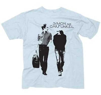 Buy SIMON & GARFUNKEL - Walking - T-shirt - NEW - LARGE ONLY • 25.29£