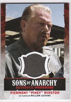 Buy Sons Of Anarchy William Lucking As Piney Wardrobe Costume Trading Card #W18 • 18.89£