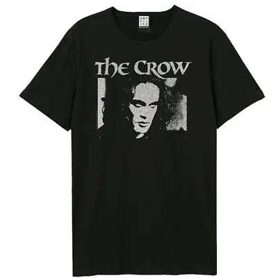 Buy Amplified Mens Face The Crow Halloween T-Shirt GD1241 • 28.59£