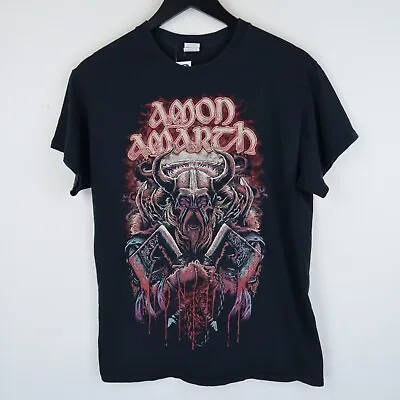 Buy AMON AMARTH Vintage Retro Metal Band Rock T-shirt Graphic SZ SMALL (G6552) • 15.95£