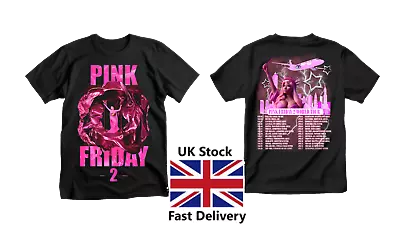 Buy 2024 Nicki Minaj Tour T-Shirt Nicki Minaj Pink Friday 2 Concert Shirt Fan Tshirt • 9.99£