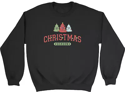 Buy Festive Christmas Season Sweatshirt Mens Womens Winter Xmas Trees Gift Jumper • 15.99£