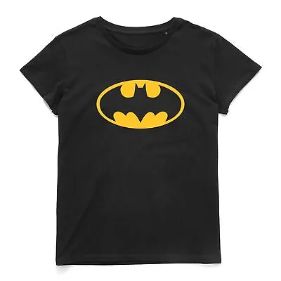 Buy Official DC Comics Justice League Batman Logo Women's T-Shirt • 10.79£
