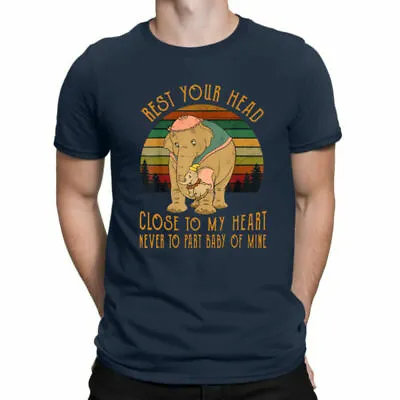 Buy Your Rest Close Dumbo To My Head Mom And Heart T-Shirt Vintage Elephant Funny • 14.99£
