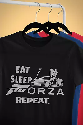 Buy Forza Eat Sleep Repeat Gamers Horizon Festival T-SHIRT.. Xmas Top Gift. FREE P&P • 9.99£