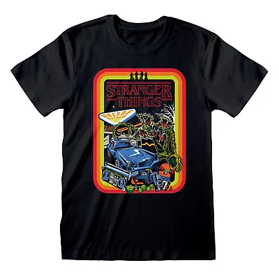 Buy Heroes Inc. Official Stranger Things - Retro Poster T-shirt • 15.99£