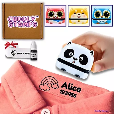 Buy Personalised Name Stamp For Clothes Children Kids - Self Inking Labelling School • 13.89£