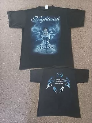 Buy Vintage Nightwish T-Shirt - Size M - Heavy Symphonic Metal - Epica Tarja Therion • 19.99£