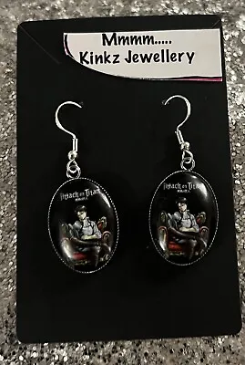 Buy Silver 925 Attack On Titan Earrings Aot Jewellery Anime Cosplay Gift For Her • 9.95£