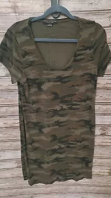 Buy Social Standard By Sanctuary Size Lrg Womens Camo Tshirt Dress Great Condition • 17.52£