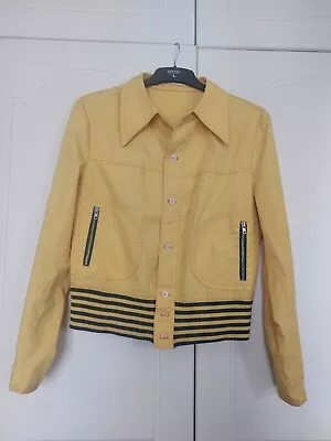 Buy Mens Vintage Diolen 70's Bomber Style Jacket 71 King Regiment Buttons • 39.99£