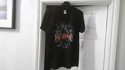 Buy Def Leppard T-shirts Official Large Mens Band Tee Black Clothing Music • 12.50£