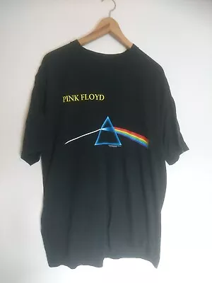 Buy Pink Floyd Dark Side Of The Moon 1992 Concert T Shirt Size XL Black • 74.95£
