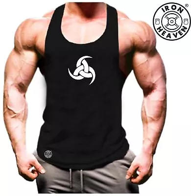 Buy Horns Of Odin Vest Gym Clothing Bodybuilding Training Workout Vikings Tank Top • 6.43£