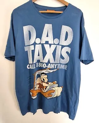 Buy 2XL Officially Licensed Hanna Barbera | WB | Flintstones Cartoon T-Shirt • 10.39£