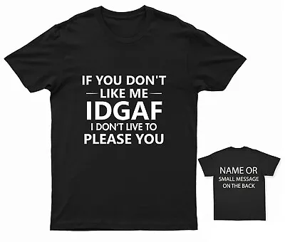 Buy Confident Statement Tee IDGAF Bold Text Shirt • 14.95£
