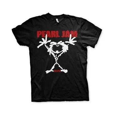 Buy Pearl Jam Stickman T-shirt, Front & Back Print • 18.13£