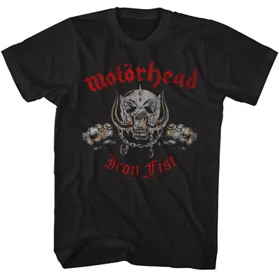 Buy Motorhead Mascot Iron Fist Men's T Shirt Rock Band Merch • 42.30£