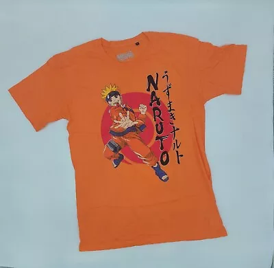 Buy Naruto T-Shirt Orange Mens  New Size XL 100% Cotton  • 8.99£