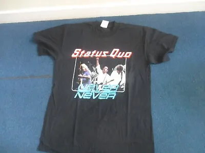 Buy Status Quo Never Say Never 2001 Size Medium • 15£
