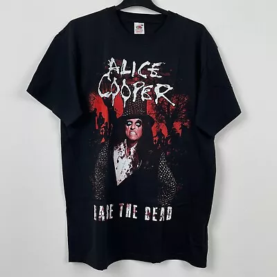 Buy 2012 Alice Cooper Raise The Dead Rare Band Tour T-Shirt L 0468 • 5£
