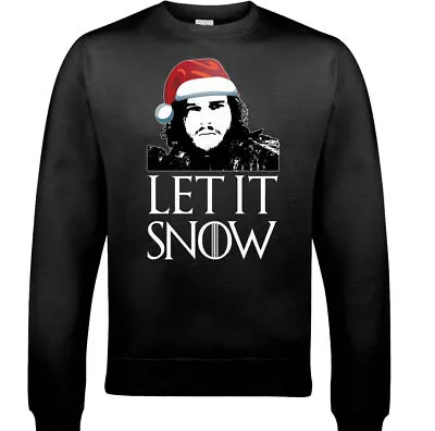 Buy Christmas Let It Snow Mens Funny Game Of Thrones Inspired Sweatshirt Ugly Jumper • 20.99£