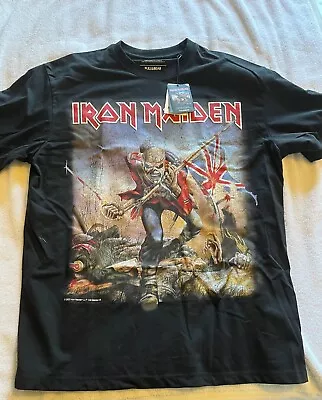 Buy Iron Maiden Pull & Bear The Trooper T-shirt Size XL NWT • 14.99£