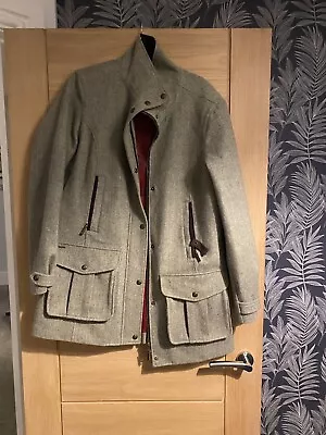 Buy Ladies Toggi Belsay Green Tweed Field Jacket Uk 14 Wool  • 85£