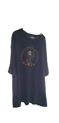 Buy Unisex Navy Shirt Top Jack Skellington Halloween Unique Design Heavy Cotton 3 XL • 18£