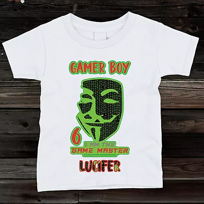 Buy Gamer Personalised Birthday Merch Boys Girls Kids T-Shirt #Y #V • 5.99£