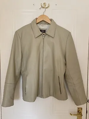 Buy Women's Leather Jacket Amaranto Size 14   • 17£