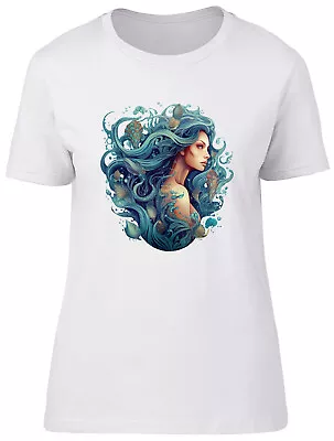 Buy Underwater Mermaid Womens T-Shirt Fantasy Mystical Sea Creature Ladies Gift Tee • 8.99£