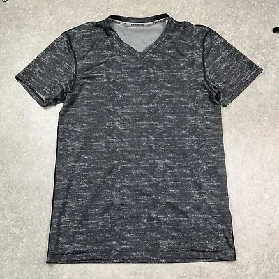 Buy Adidas Team Issue Grey V Neck Active Tshirt Size L Pit To Pit 18.5  • 16£