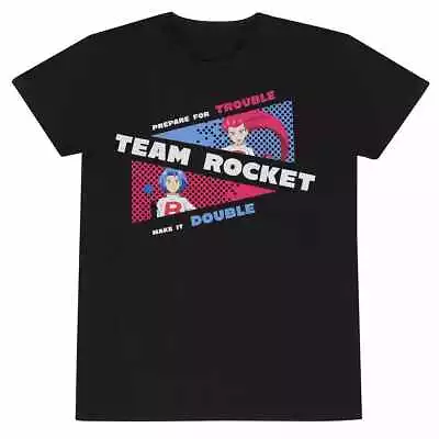 Buy Pokemon - Team Rocket Unisex Black T-Shirt Ex Large - XL - Unisex -  - K777z • 15.57£