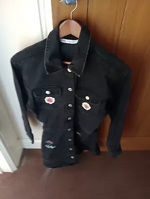 Buy Upcycled Ladies Long Denim Jacket • 15£