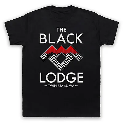Buy Twin Peaks The Black Lodge Unofficial Red Room Logo Mens & Womens T-shirt • 17.99£