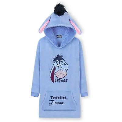 Buy Disney Hoodies For Girls Boys, Kids Oversized Hoodie Blanket - Eeyore • 20.49£