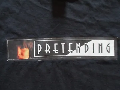 Buy Vintage PRETENDERS  Pretending  Iron-On Concert Tour (MD) T-Shirt CHRISSIE HYNDE • 43.23£