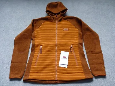 Buy NEW Mountain Equipment Dark Days Hooded Jacket Women's Size 12 Pumpkin Spice C.C • 37.99£