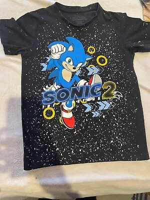 Buy Boys Sonic The Hedgehog T Shirt. Size 6-7 Years. Short Sleeved  • 2.50£