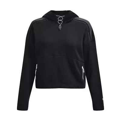 Buy Women's Under Armour UA Journey Fleece Pullover Hoodie In Black • 28.99£