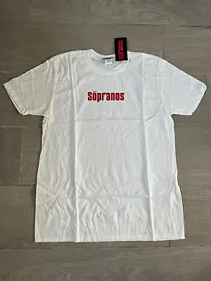 Buy Official The Sopranos White T-shirt Sizes S/M/L/XL BNWT  • 7.99£