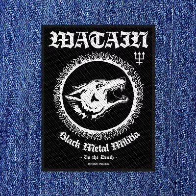 Buy Watain - Black Metal Militia (new) Sew On Woven Patch Official Band Merch • 4.75£
