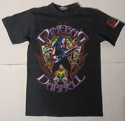 Buy Dimebag Darrell T Shirt Small Graphic Print Rock Band Short Sleeve Mens Unisex • 19.99£