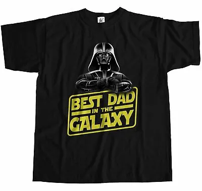 Buy Best Dad In The Galaxy Parody Mens T-Shirt • 7.99£