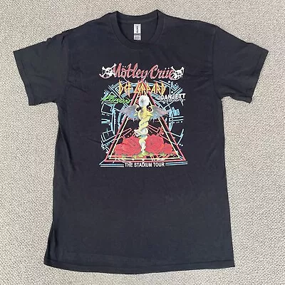 Buy Motley Crue Def Leppard Poison T Shirt Mens Medium The Stadium Tour USA • 35£