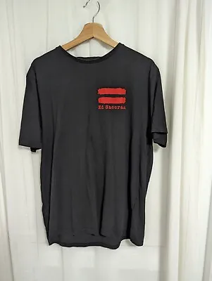 Buy ED SHEERAN Equals T-shirt Butterfly Black Red Size Large • 9.99£