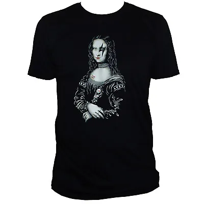 Buy Mona Lisa T Shirt Funny Gothic Rock Art Unusual Unisex Graphic Tee New  • 13.90£